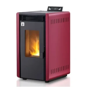 Pelletkamin - 6kW - für 40-60 m² - 5 Stufen - Timer - CR10-2